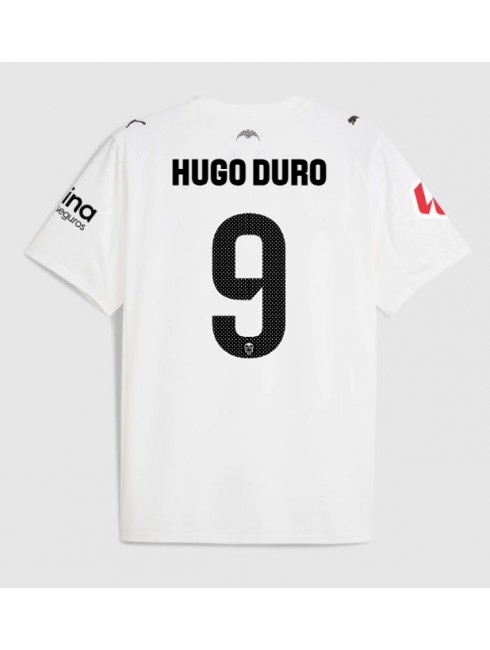Valencia Hugo Duro #9 Domaci Dres 2025-26 Kratak Rukavima Valencia Hugo Duro #9 Domaci Dres 2025-26 Kratak Rukavima